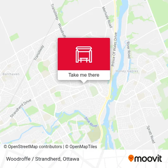 Woodroffe / Strandherd map