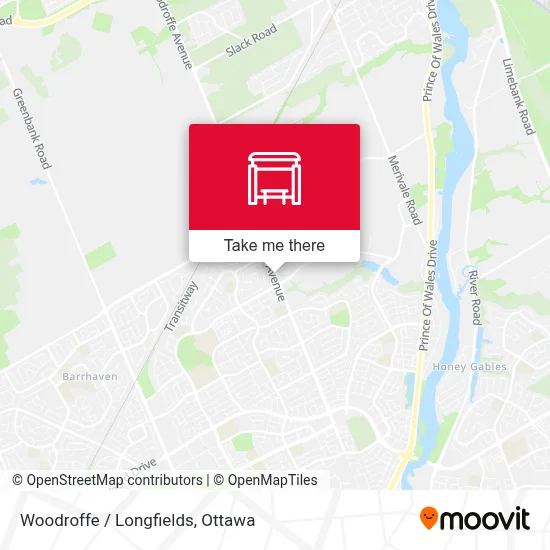Woodroffe / Longfields map