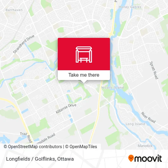 Longfields / Golflinks map