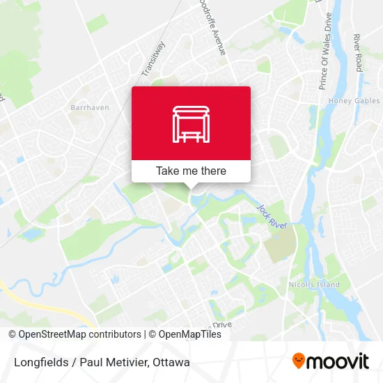 Longfields / Paul Metivier map