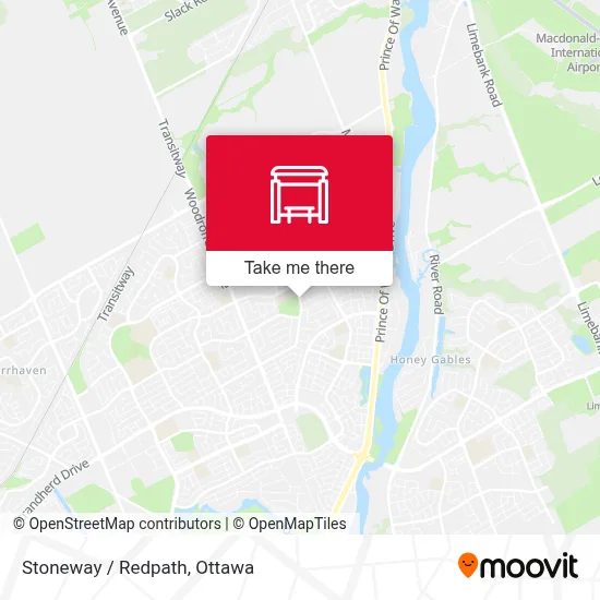 Stoneway / Redpath map