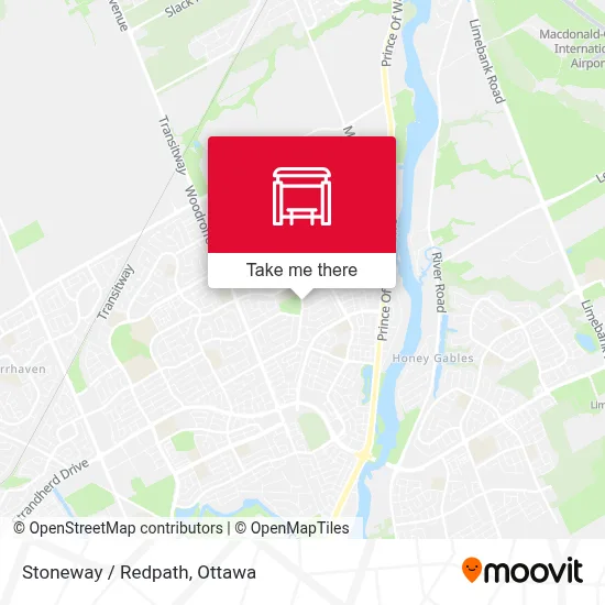 Stoneway / Redpath map