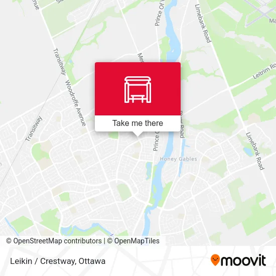 Leikin / Crestway map
