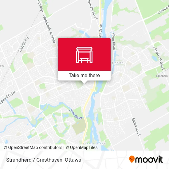Strandherd / Cresthaven map
