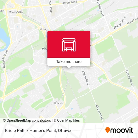Bridle Path / Hunter's Point map