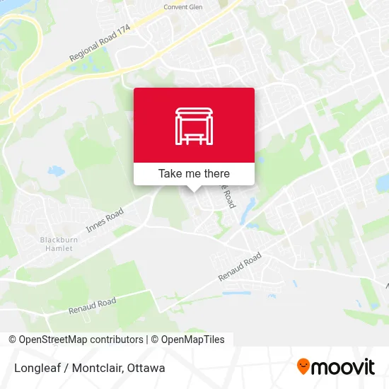 Longleaf / Montclair map