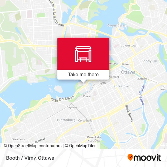 Booth / Vimy map