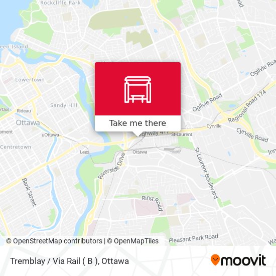 Tremblay / Via Rail ( B ) plan