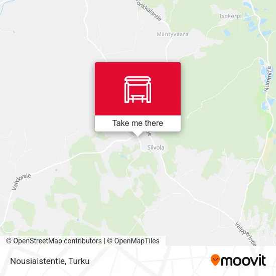 Nousiaistentie map