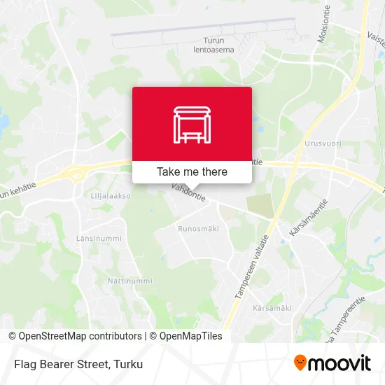 Flag Bearer Street map