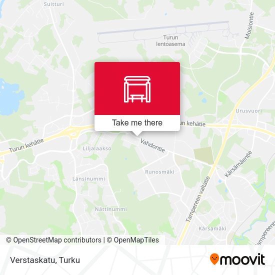 Verstaskatu map