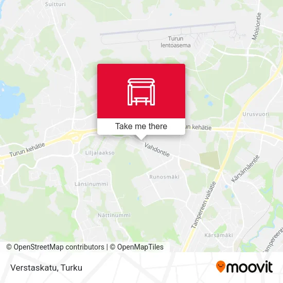 Verstaskatu map
