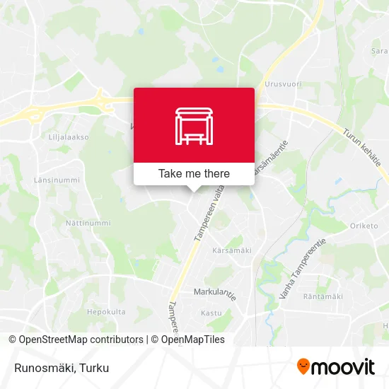 Runosmäki map