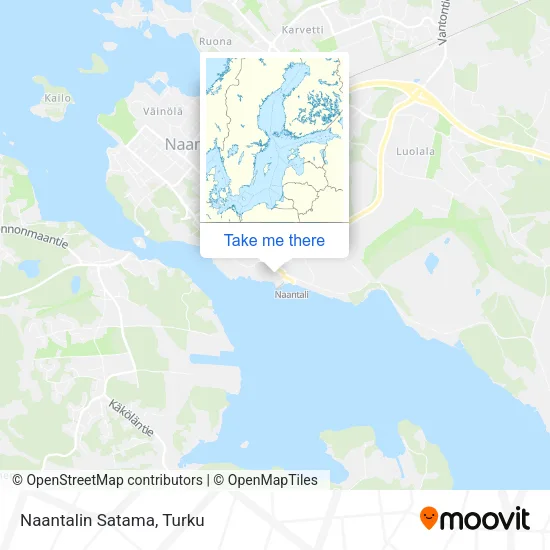 Naantalin Satama map