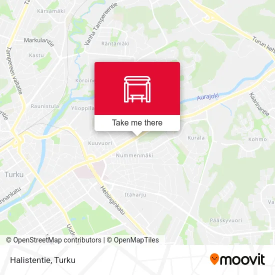 Halistentie map
