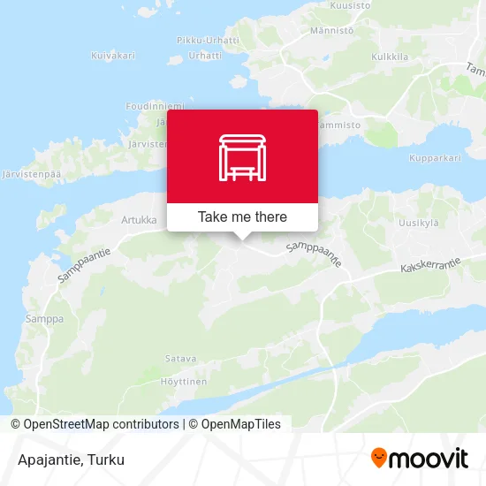 Apajantie map