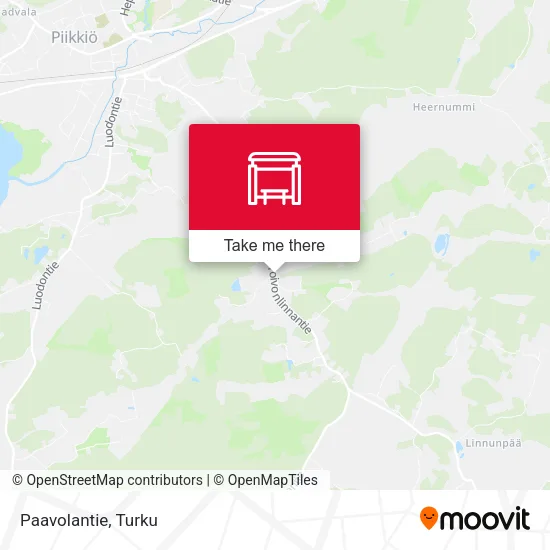 Paavolantie map