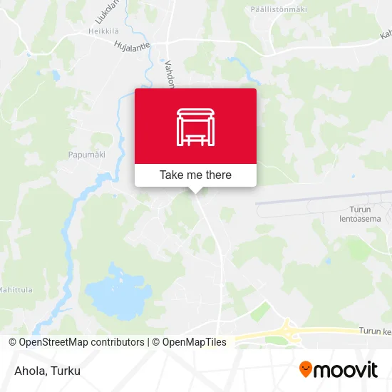Ahola map