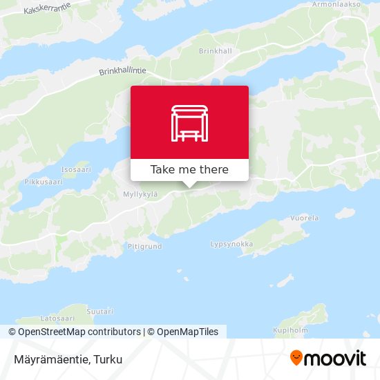 Mäyrämäentie map