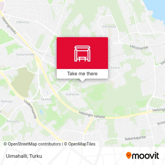 Uimahalli map