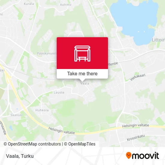 Vaala map