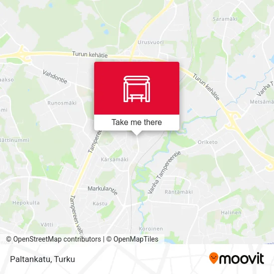Paltankatu map