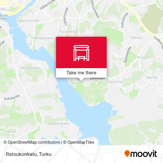 Ratsukonkatu map