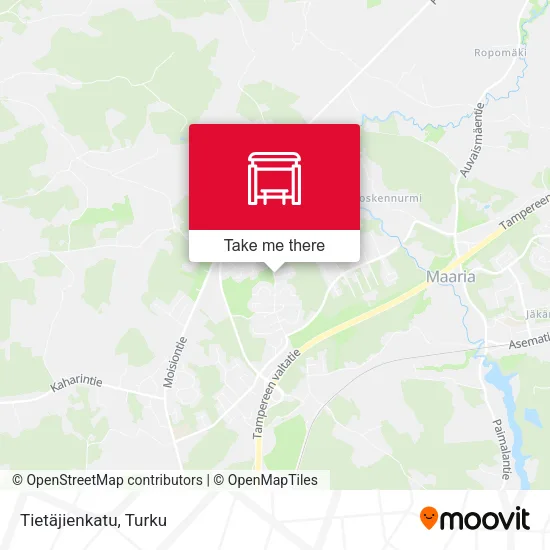 Tietäjienkatu map