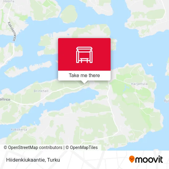 Hiidenkiukaantie map