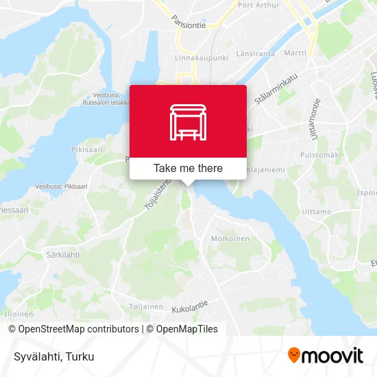 Syvälahti map