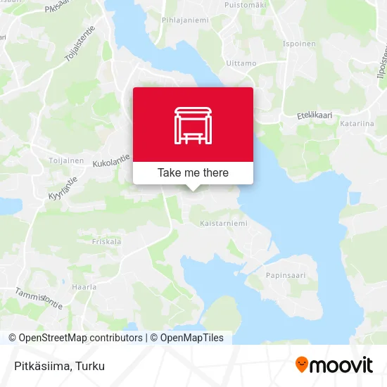 Pitkäsiima map