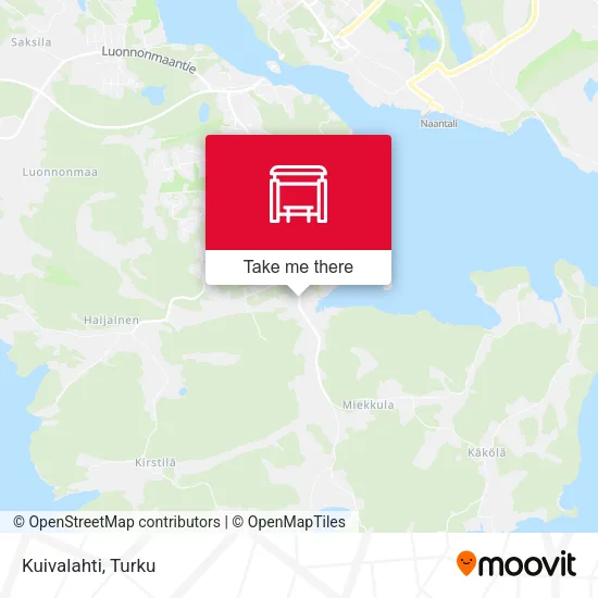 Kuivalahti map