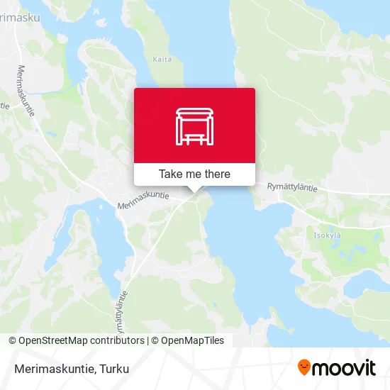 Merimaskuntie map