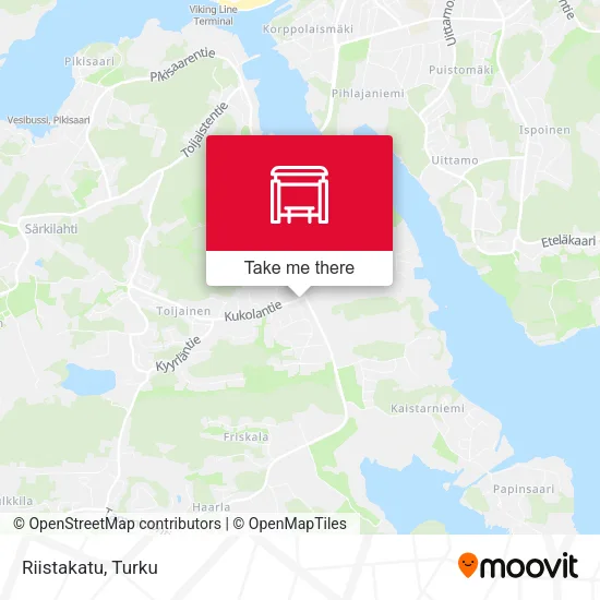 Riistakatu map