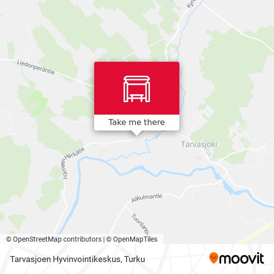 Tarvasjoen Hyvinvointikeskus map