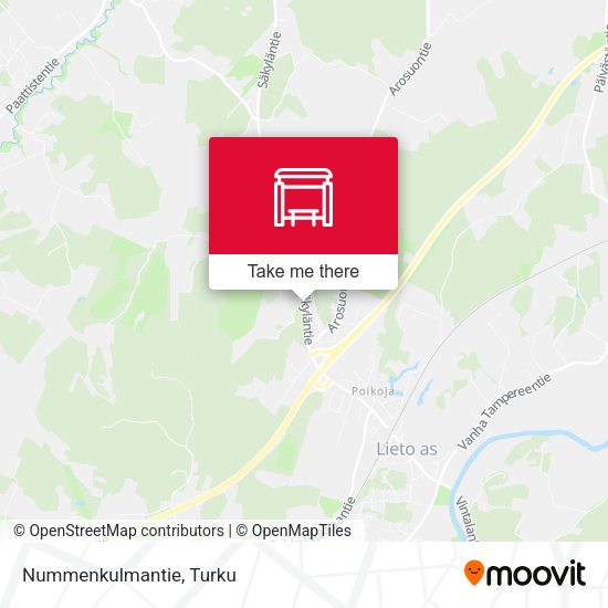 Nummenkulmantie map