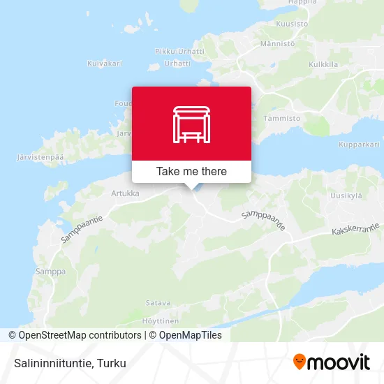 Salininniituntie map