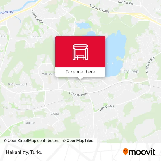 Hakaniitty map