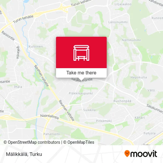 Mälikkälä map