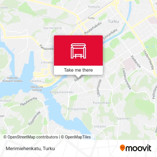 Merimiehenkatu map