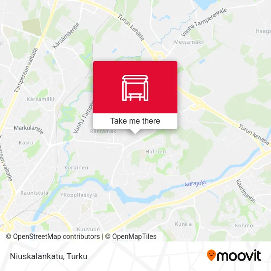 Niuskalankatu map