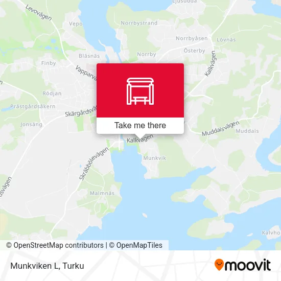Munkviken L map