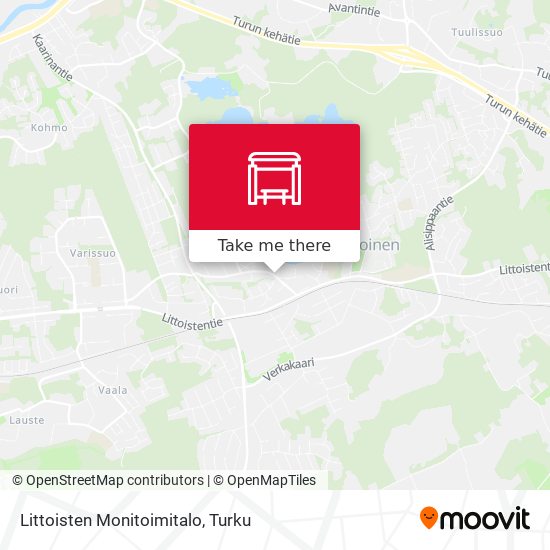 Littoisten Monitoimitalo map