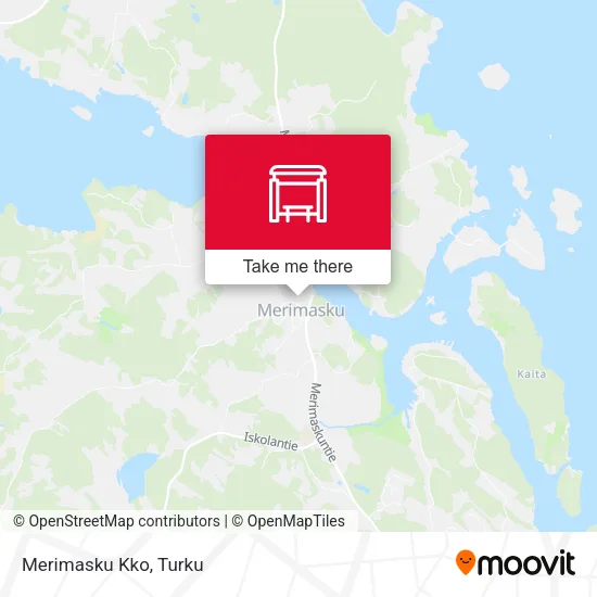 Merimasku Kko map