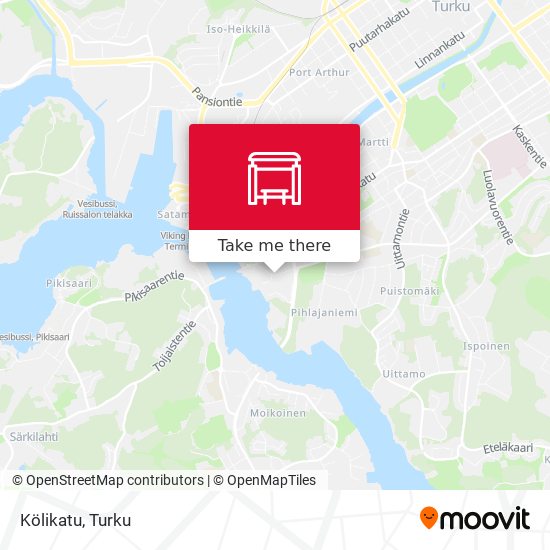 Kölikatu map