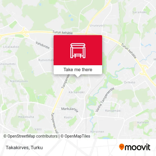 Takakirves map