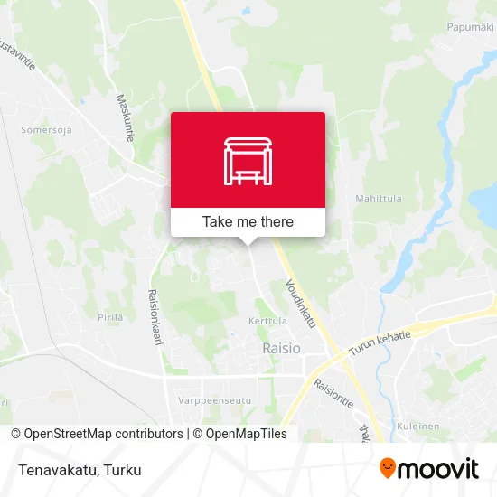 Tenavakatu map