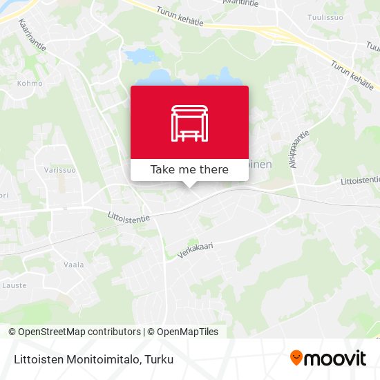 Littoisten Monitoimitalo map