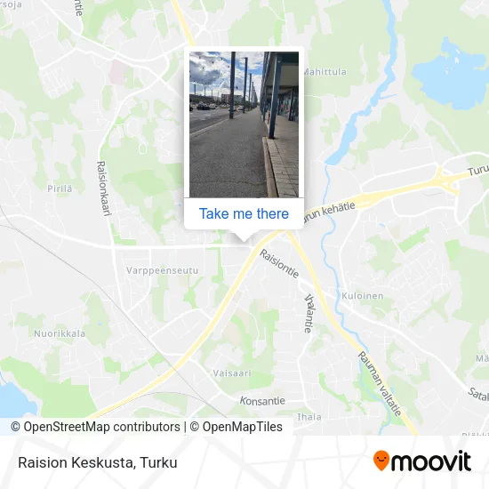 Raision Keskusta map