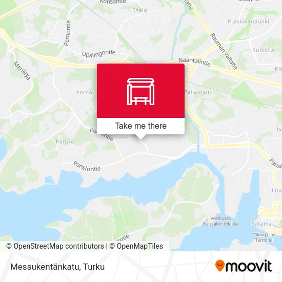 Messukentänkatu map